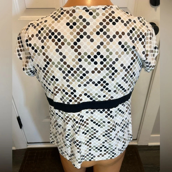 Studio Works Women’s Short Sleeve Polka Dot Shirt Size XL.  Vintage EUC - Picture 3 of 11